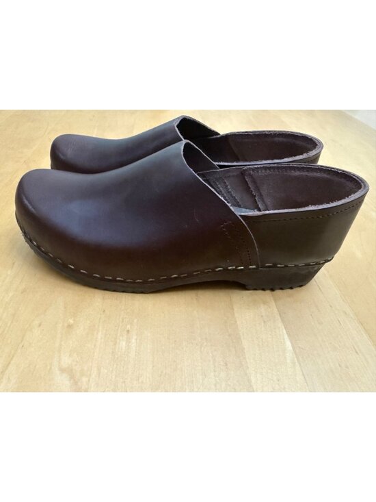 Kit + Clogs KITTY CLOGS SWEDEN Cacao Tinted Base Low Jord Clog 38 - Picture 10 of 14